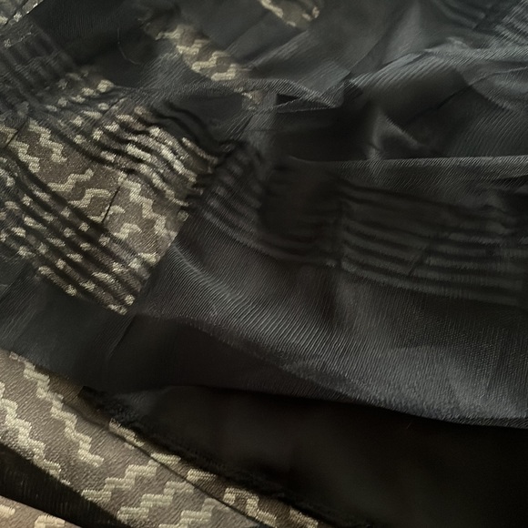 NWT Black sheer skirt - Picture 2 of 4